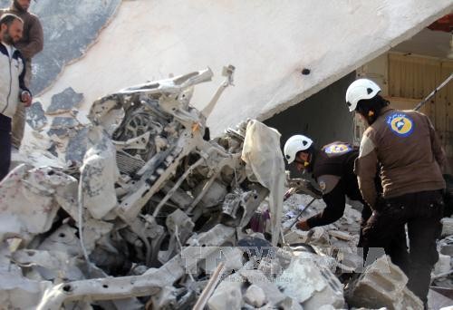More than a hundred killed in renewed airstrikes in Aleppo - ảnh 1